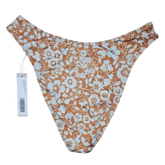 Everlane ReNew Floral Bikini Swimsuit Set New XS Beach Retro Boho Vacation - Picture 3 of 9